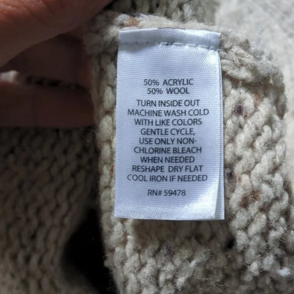 Willi Smith Pullover Back Button Down Sweater | W… - image 8